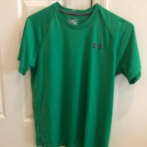 Green Under Armour tshirt. Size small